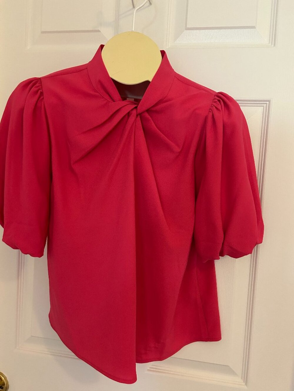 Pink Loft short sleeve blouse